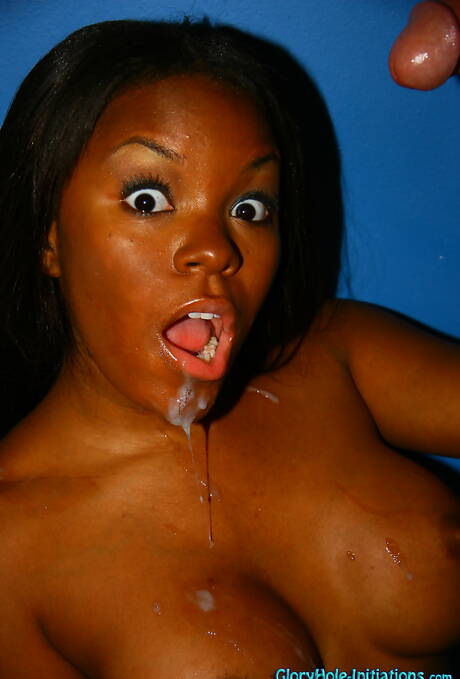 Gloryhole Initiations are pleased to offer you xxx pics featuring Candice Nicole in blowjob scene