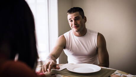 Pure Taboo offers xxx pic gallery with Chanel Preston, Evelyn Claire and Nathan Bronson in hardcore threesome sex scene